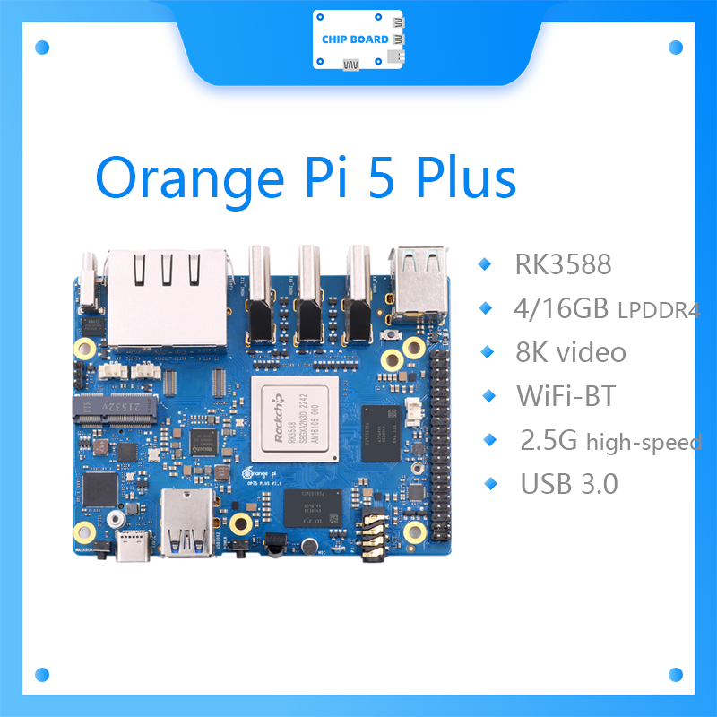 Orange Pi 5 Plus 16Gb - Orange Pi 5 Plus Single Board