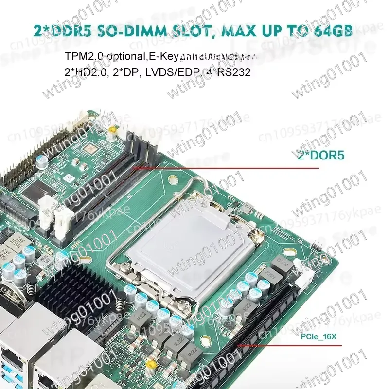 for 13th Gen Mini ITX Motherbo - Lga1700 Itx Motherboard Ddr5 评论和价格